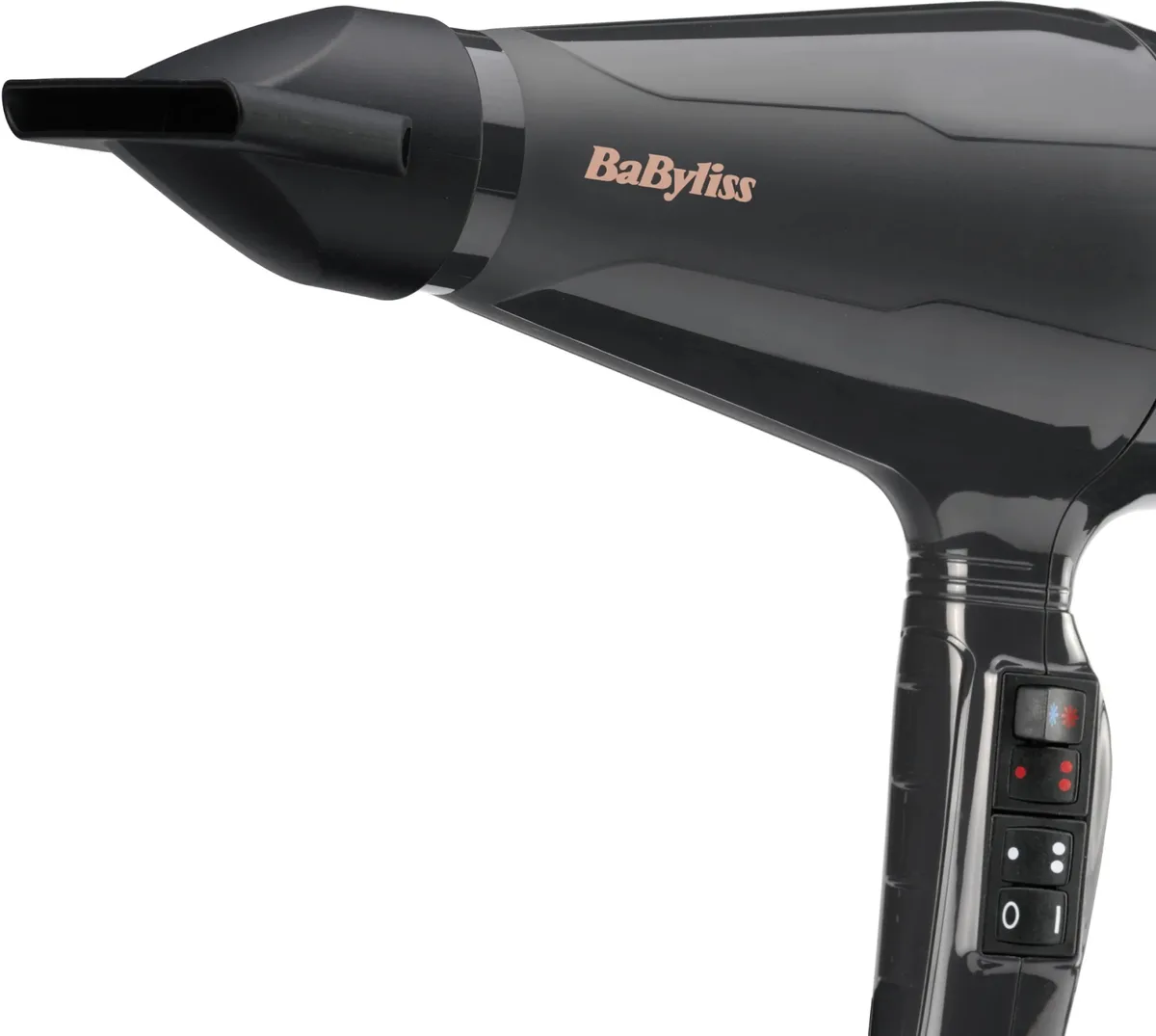 Фен Babyliss Air Pro 2200 Вт 2 скорости диффузор ионизация черный