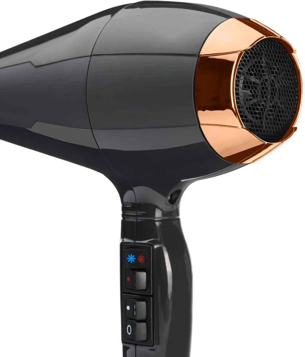 Фен Babyliss Air Pro 2200 Вт 2 скорости диффузор ионизация черный