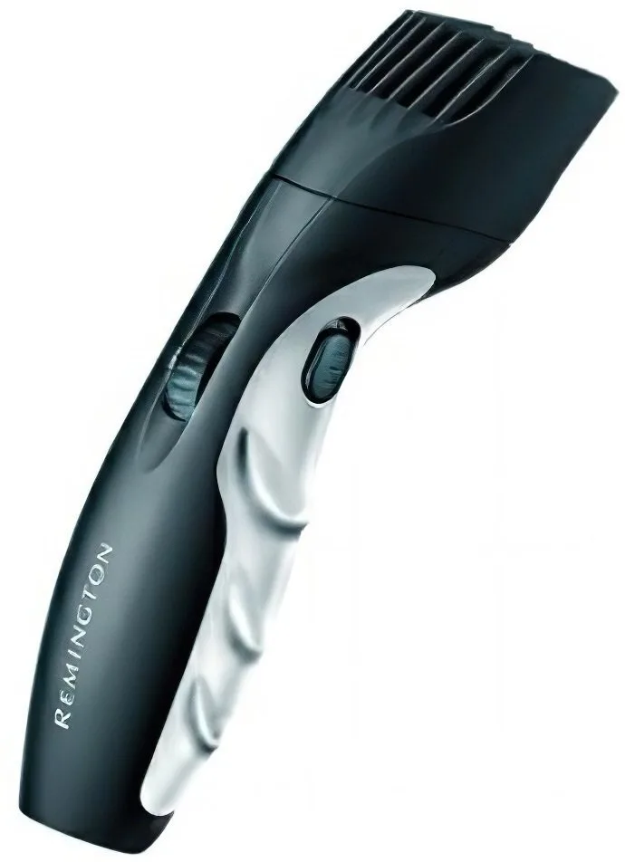 Тример для бороди та вусів Remington Barba, акумуляторний, 9 насадок, 40 хвилин роботи, сталь, чорний.