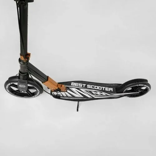 Самокат алюмінієвий Best Scooter з амортизатором та PU колесами для дітей та дорослих.