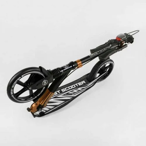 Самокат алюмінієвий Best Scooter з амортизатором та PU колесами для дітей та дорослих.