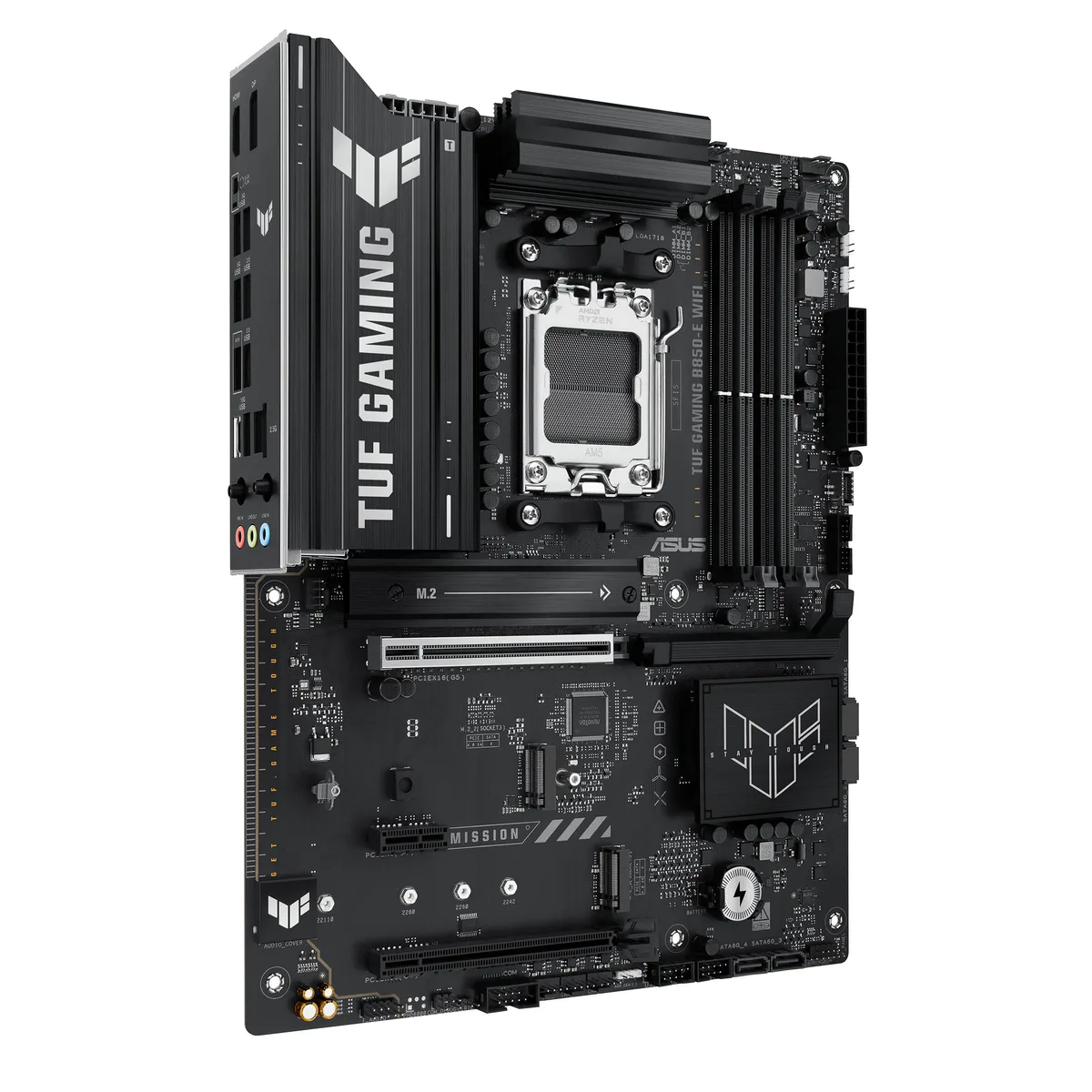 Материнская плата ASUS TUF GAMING B850-E WIFI sAM5 B850 4xDDR5 M.2 HDMI DP Wi-Fi BT ATX