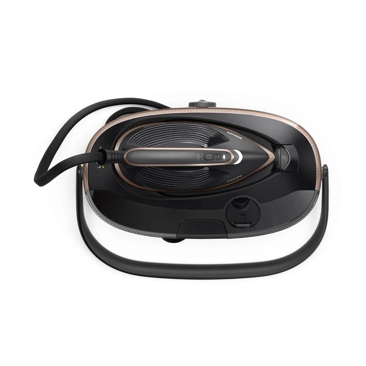 Парогенератор Philips PerfectCare 8000, 3120Вт, 1400мл, потужний паровий удар - 800г, вертикальне відпарювання, нержавіюча сталь.