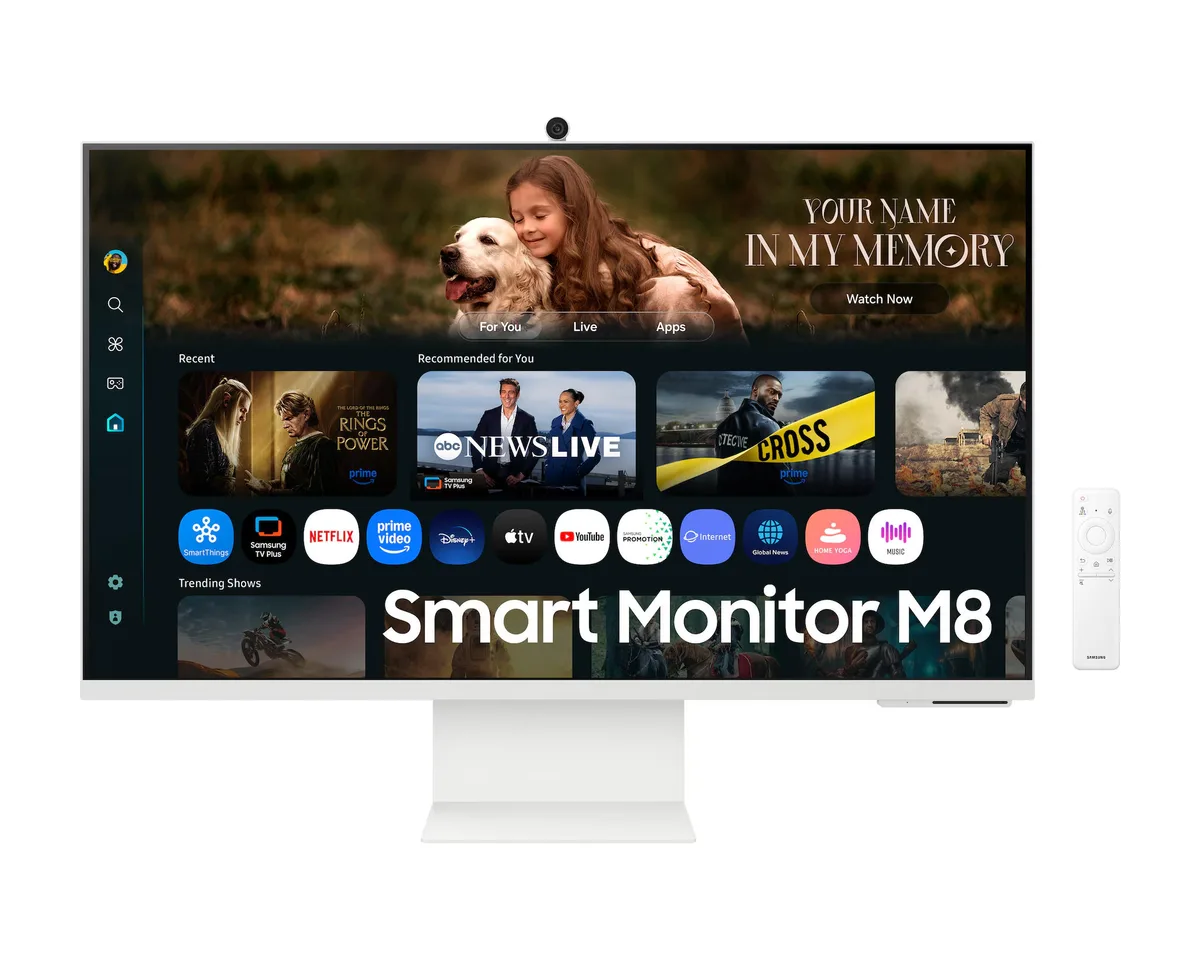 Монитор Samsung 32"S32FM803 2xHDMI, USB, Bluetooth, MM, VA, 3840x2160, 4мс