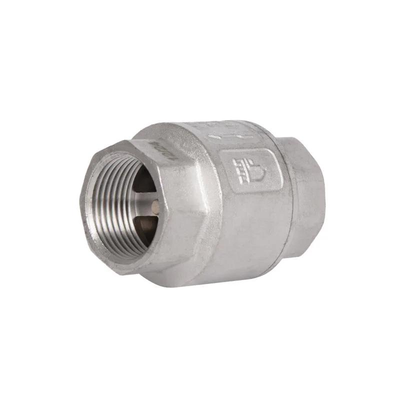 Обратный клапан 3/4" латунный Thermo Alliance Standart никелированный