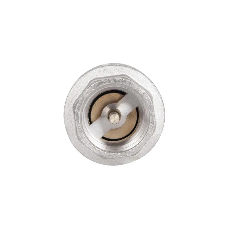 Обратный клапан 3/4" латунный Thermo Alliance Standart никелированный