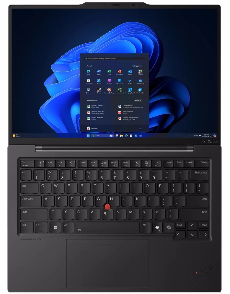 Ноутбук Lenovo ThinkPad X1 Carbon-13 14" WUXGA Touch AG, Intel U7-258V, 32GB, F1TB, UMA, Win11P, черный