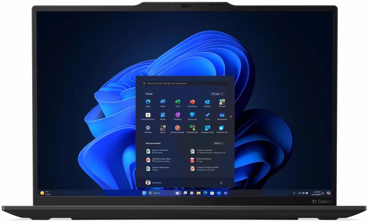 Ноутбук Lenovo ThinkPad X1 Carbon-13 14" WUXGA Touch AG, Intel U7-258V, 32GB, F1TB, UMA, Win11P, черный