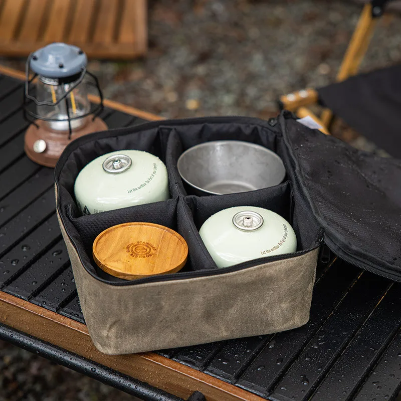 Сумка для зберігання 5.4 л Naturehike полотняна 28х24х10 см коричнева