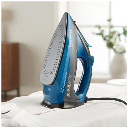 Праска Russell Hobbs 2400 Вт з парою керамічна синя чорна
