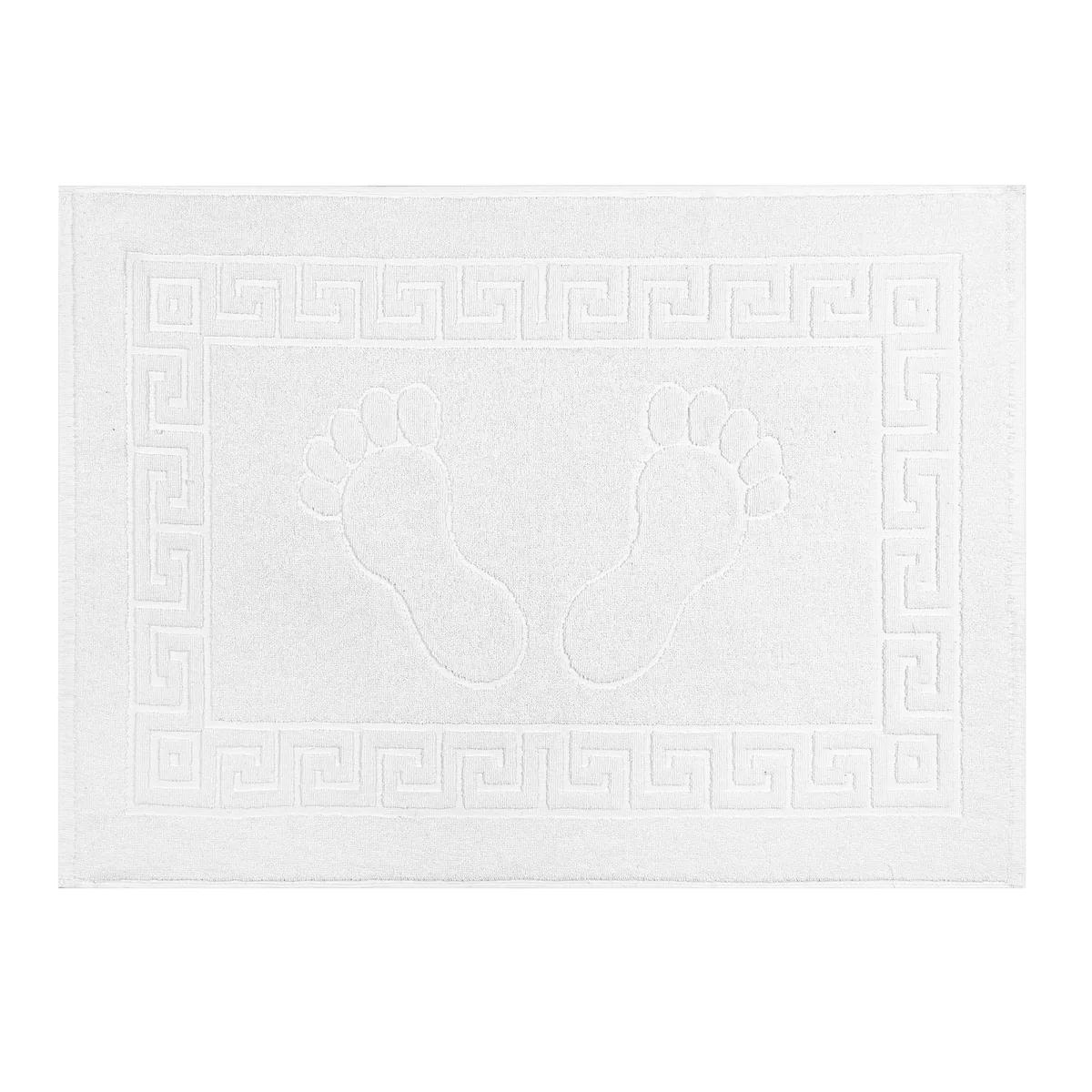 Килимок махровий Home Line 50х70 см Білий Бавовна