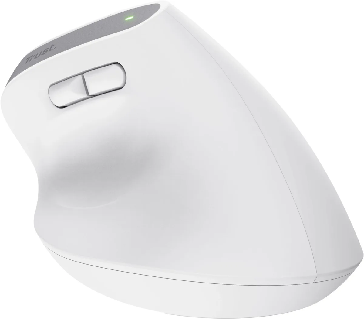 Миша Trust Bayo+ Multidevice Ergonomic, BT/WL/USB-A, біла