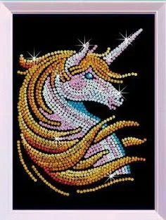 Набір для творчості Sequin Art Red Єдиноріг 25*34см