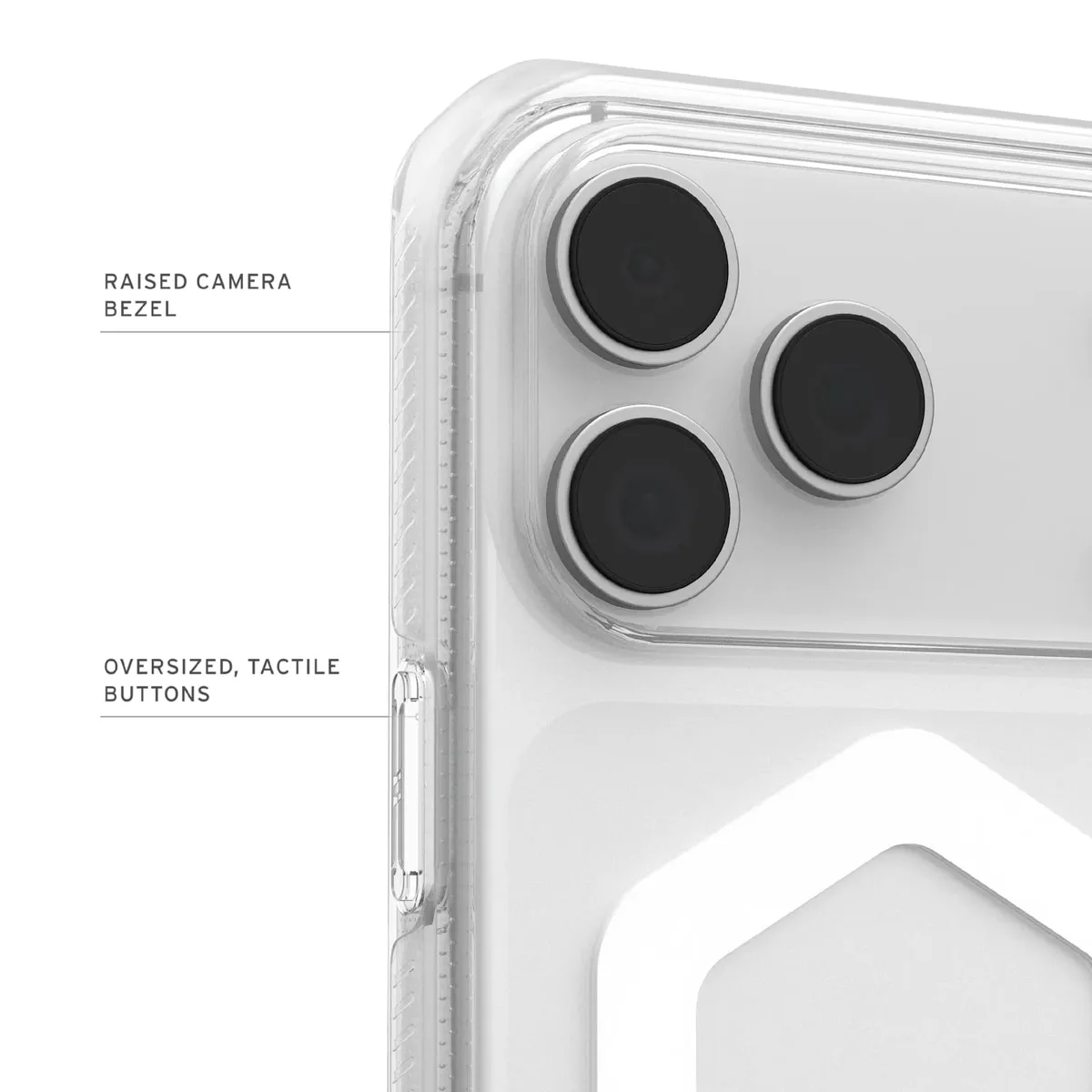 Чохол UAG для iPhone 17 Pro Max, Plyo MagSafe, Ice/White