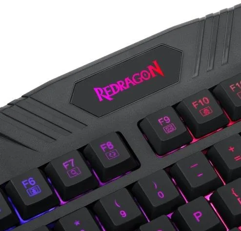 Клавіатура Redragon мембранна RGB USB 1,8 м чорна