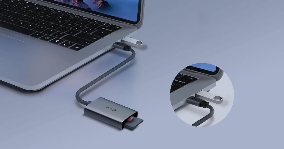 USB-Концентратор TP-Link UA440C 1xSD, 1x-microSD, USB TypeC переводится на русский язык как "USB-Концентратор TP-Link UA440C 1xSD, 1x-microSD, USB TypeC". Текст не требует перевода, так как это название продукта.