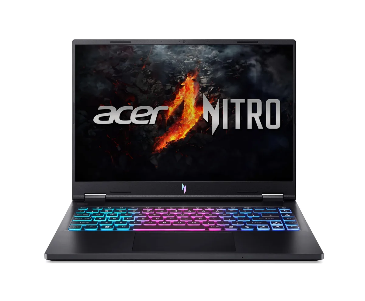 Ноутбук Acer Nitro 14 14.5 дюйм чорний AMD Ryzen 5 16GB SSD 512GB NVIDIA GeForce RTX 4050