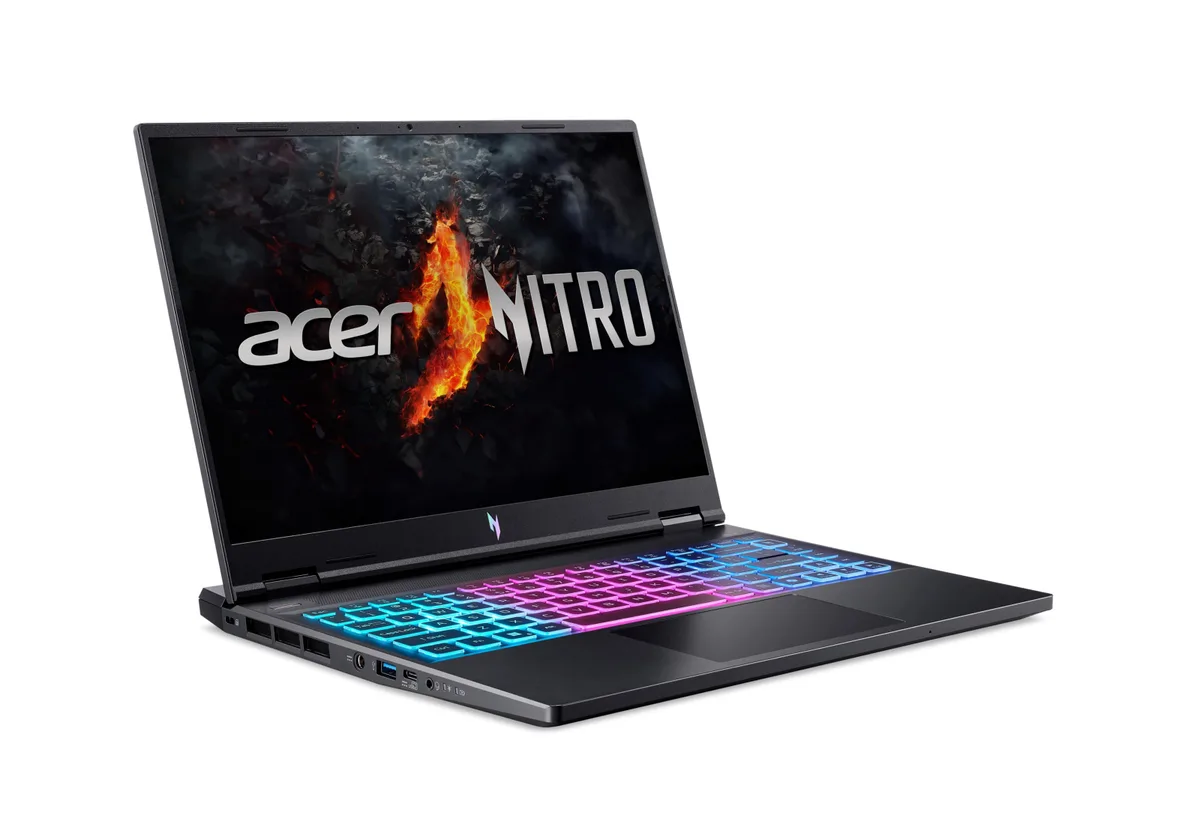 Ноутбук Acer Nitro 14 14.5 дюйм чорний AMD Ryzen 5 16GB SSD 512GB NVIDIA GeForce RTX 4050