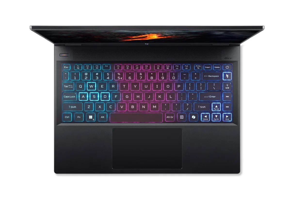 Ноутбук Acer Nitro 14 14.5 дюйм чорний AMD Ryzen 5 16GB SSD 512GB NVIDIA GeForce RTX 4050