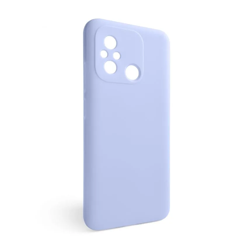 Чохол силіконовий для Xiaomi Redmi 12C  лавандовий