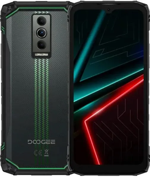 Смартфон Doogee 6.56" 4ГБ 128ГБ 2SIM зелений 6150мА•год IP68 IP69K