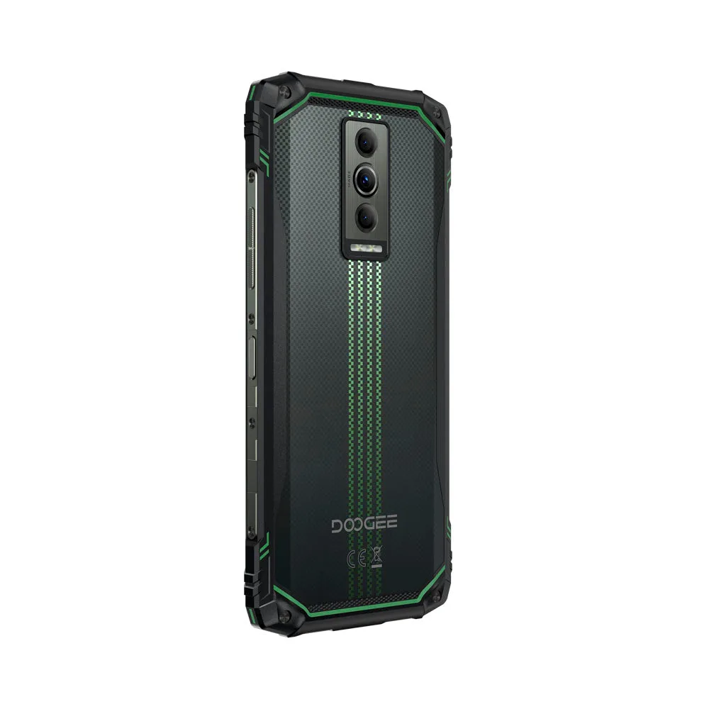 Смартфон Doogee 6.56" 4ГБ 128ГБ 2SIM зелений 6150мА•год IP68 IP69K