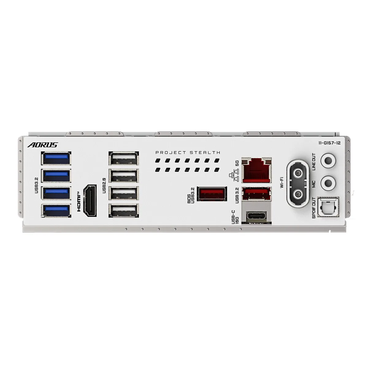 Материнська плата GIGABYTE B850 A STEALTH ICE  sAM5 B850 4xDDR5 M.2 HDMI ATX білий