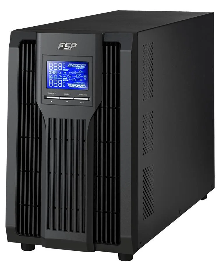 Джерело безперебійного живлення FSP 3000VA 2700W онлайн чорний