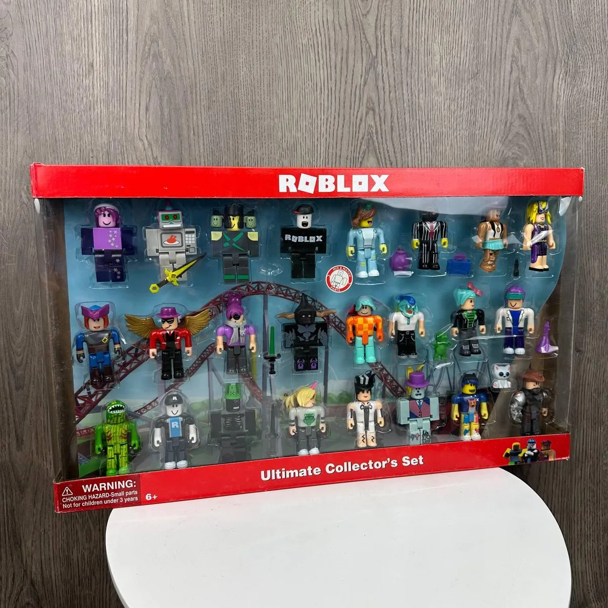 Большой набор фигурок Roblox 24 фигурки пластик 7 см разные цвета