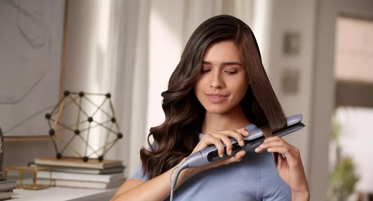 Випрямляч Philips 7000 Series 120-230°C 12 режимів кераміка фіолетовий
