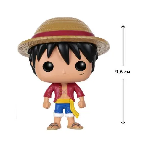 Ігрова фігурка аніме Funko POP! Monkey D. Luffy колекційна вінілова іграшка для фанатів One Piece