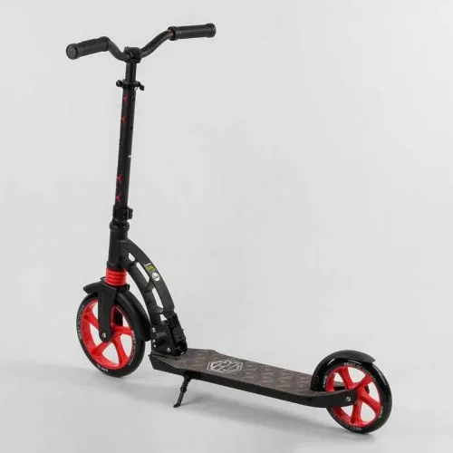 Самокат двоколісний Best Scooter з PU колесами 23 см для дітей та підлітків.