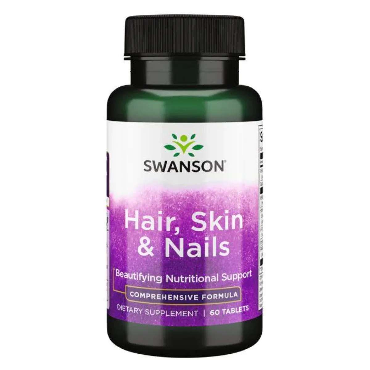 Swanson Hair Skin Nails 60tab органическая сера МСМ кремнезем экстракт хвоща витамины группы В