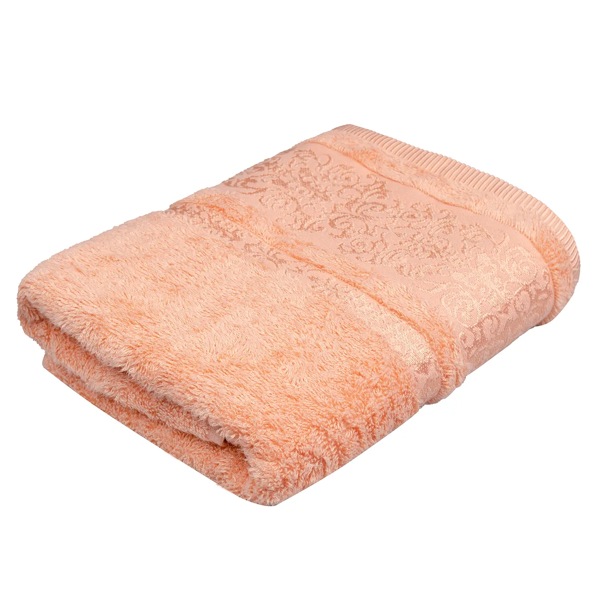 Полотенце махровое Home Line Хлопок Бамбук 50х90 см Оранжевый