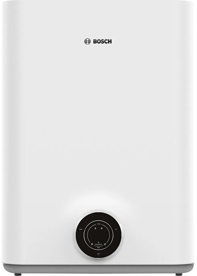 Водонагрівач електричний BOSCH плоский Slim Tronic 3500, 80 л, 1.5 кВт, універсальний монтаж, електронне управління, клас енергоеф