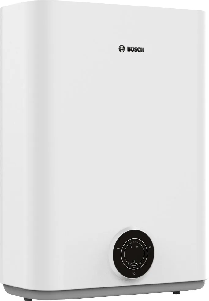 Водонагрівач електричний BOSCH плоский Slim Tronic 3500, 80 л, 1.5 кВт, універсальний монтаж, електронне управління, клас енергоеф