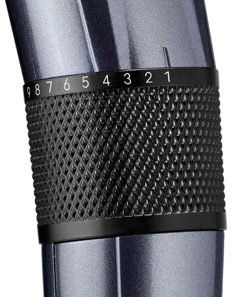 Машинка для стрижки Babyliss, с сетевым и аккумуляторным питанием, вибрационный мотор, одна насадка, кейс, титановое покрытие, серый