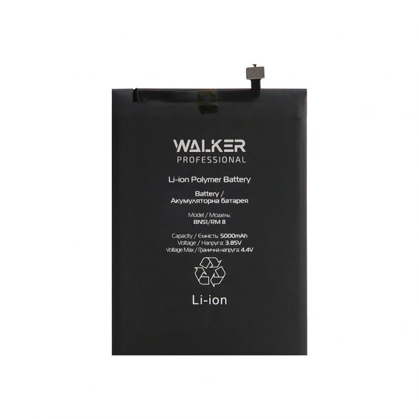 Акумулятор WALKER 5000mAh для Xiaomi Redmi 8 Redmi 8A Original