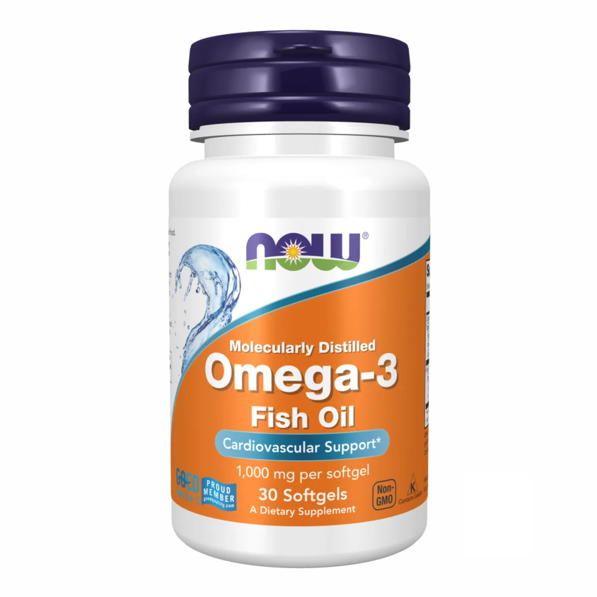 Омега-3 1000 мг Now Foods м'які капсули 30 шт риб'ячий жир