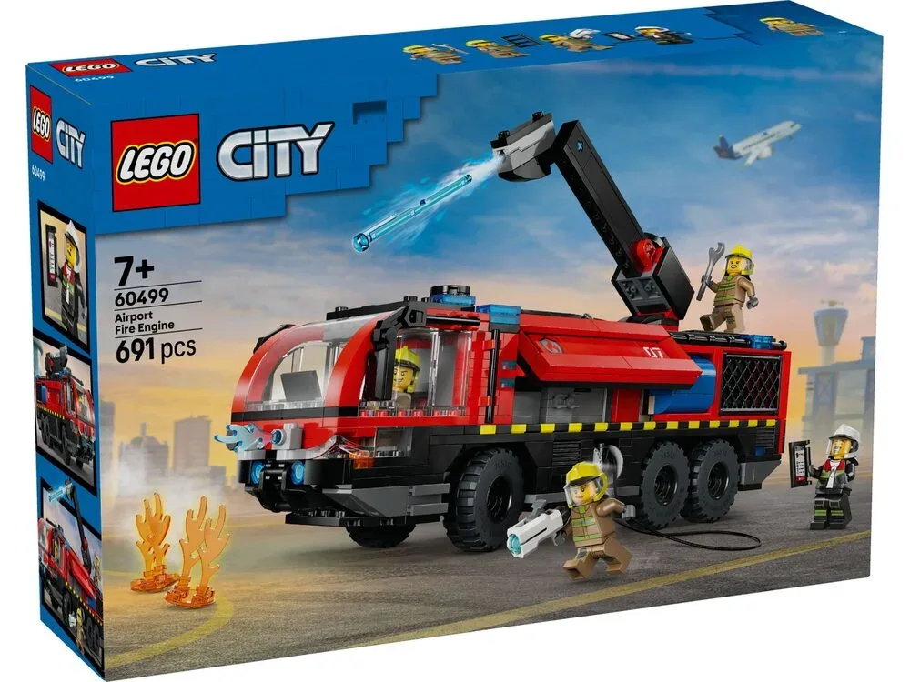 Конструктор LEGO City Пожежна вантажівка в аеропорту