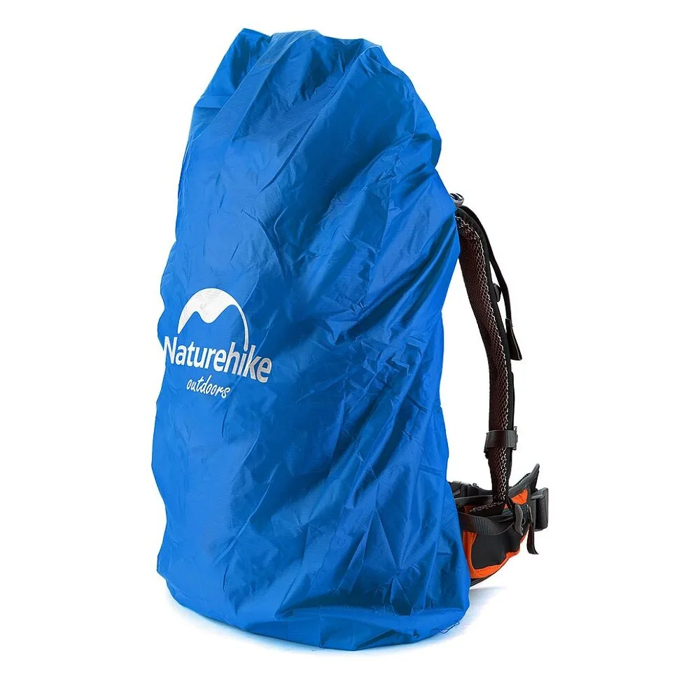 Чохол для рюкзака Naturehike поліестер M 30-50 л блакитний