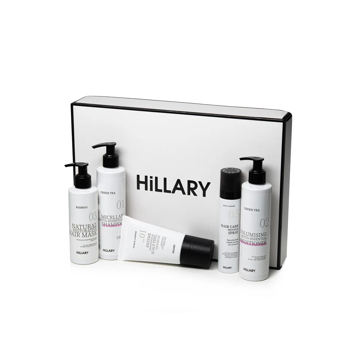 Комплекс для догляду за жирним типом волосся Hillary Perfect Care Hair Green Tea