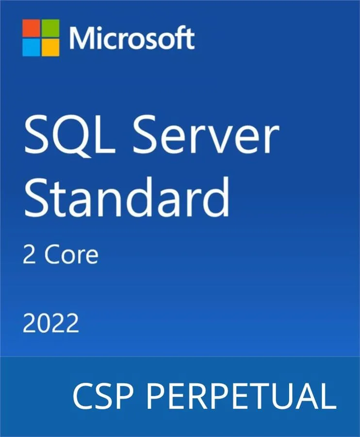 Програмний продукт Microsoft SQL Server 2022 Standard Core - 2 Core License Pack