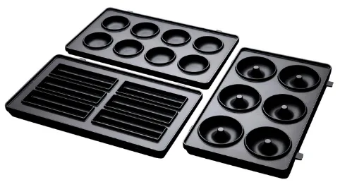 Змінна панель Russell Hobbs чорна 26х15х12,5 см антипригарна для кейк-попсів мініпончиків чуросів