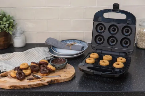 Заменяемая панель Russell Hobbs черная 26х15х12,5 см антипригарная для кейк-попсов мини-пончиков чурросов.