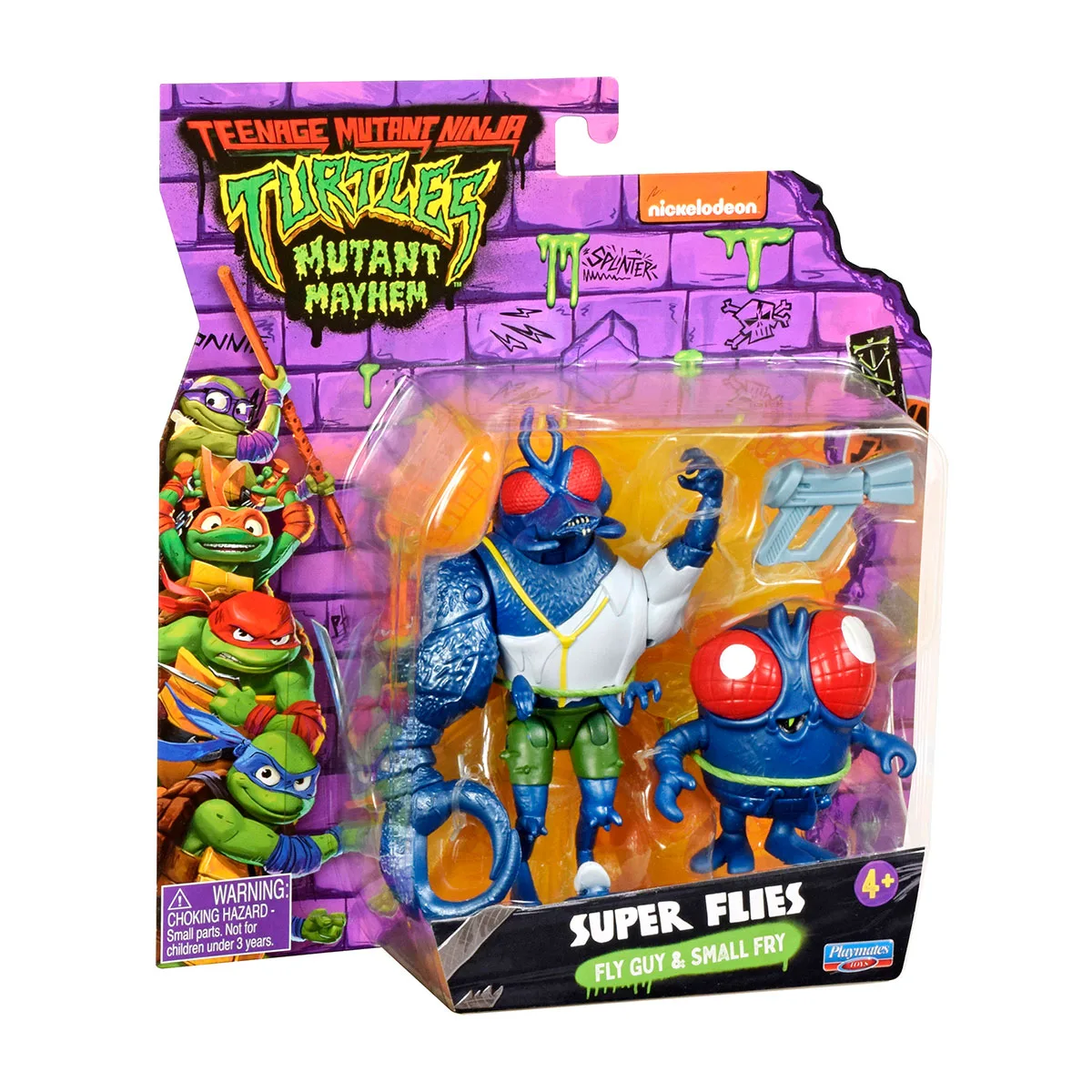 Набір фігурок TMNT Суперфлай полімер 11 см 6 см
