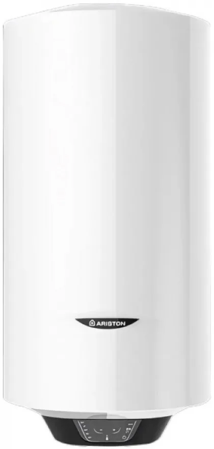 Електричний водонагрівач Ariston круглої форми PRO1 ECO 40 V SLIM 1.8K PL EU, об'ємом 40 л, потужністю 1,8 кВт, з електронним упра
