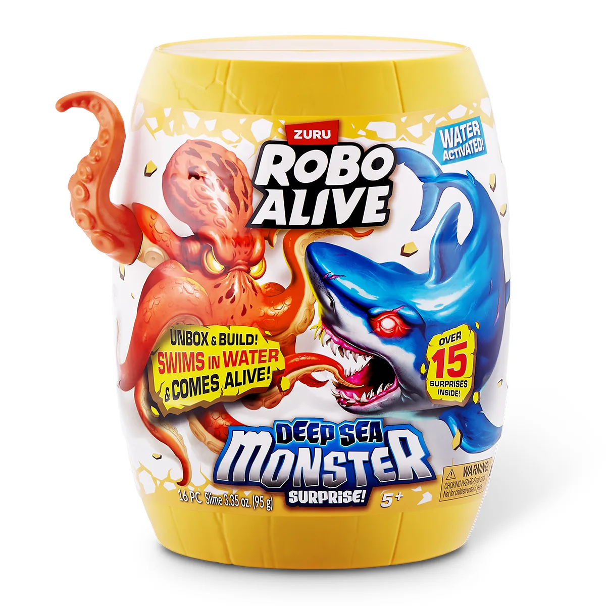 Інтерактивний ігровий набір Pets & Robo Alive восьминіг комбіновані матеріали 16,3х10,3х19,4 см