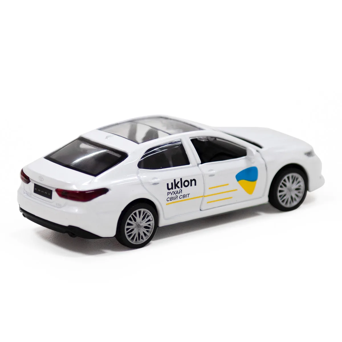 Автомодель TechnoDrive метал 11,2х5х3,6 см біла