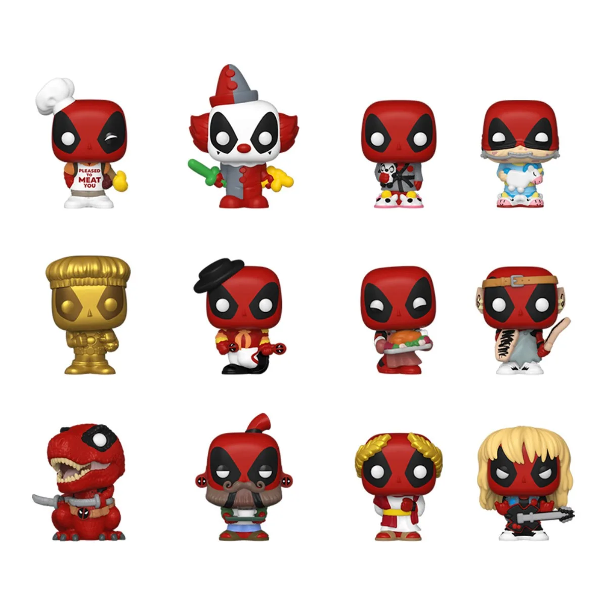 Ігрова фігурка Bitty POP! Funko вініл 2,5 см Дедпул